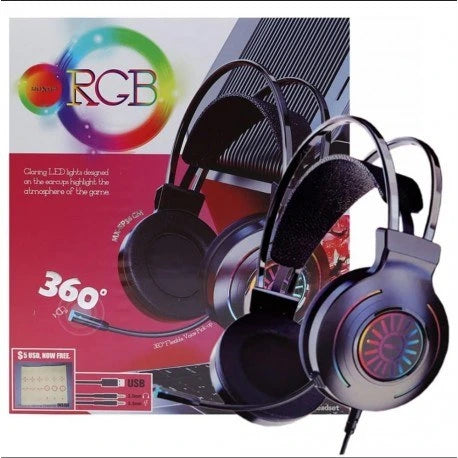 MX-EP36GM RGB Gaming Headset