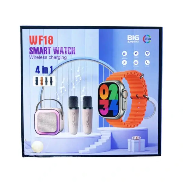 WF18 Smart Watch/Karaoke Speaker