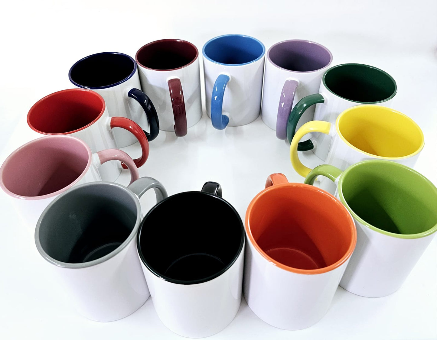 Color Inner Rim Mug