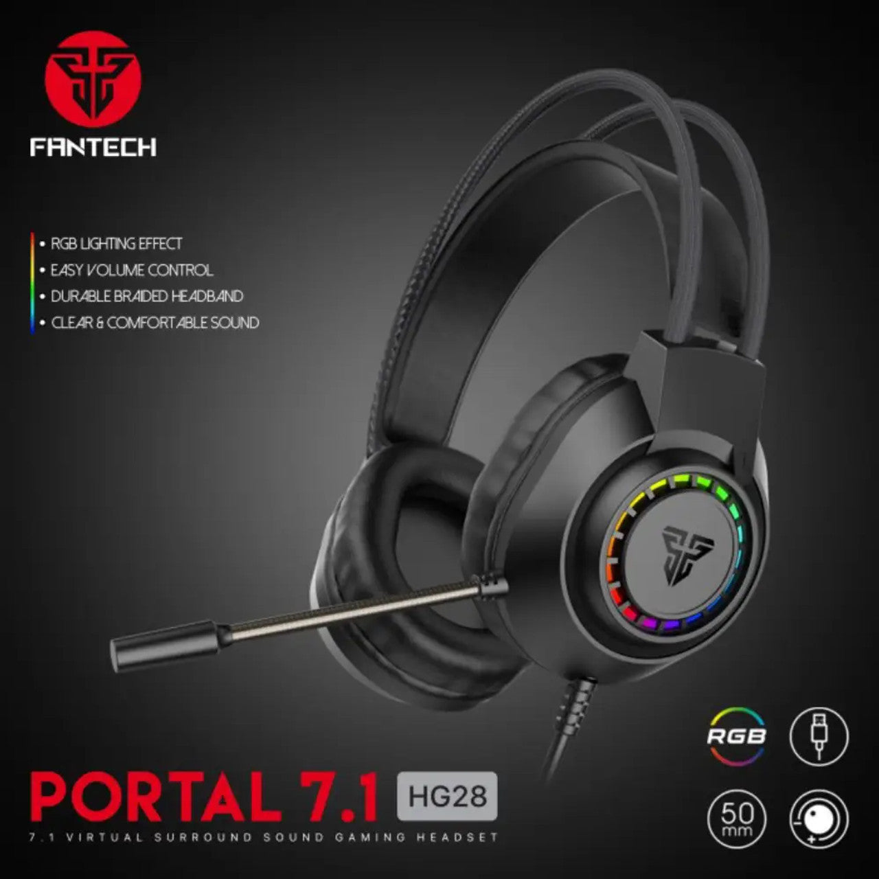 Fantech HG28 PORTAL 7.1 - Gaming Headset | HG28