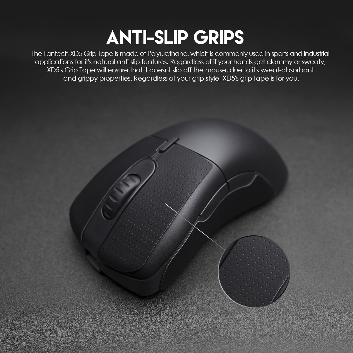Fantech XD5 HELIOS GO - Dual-Mode Wireless Gaming Mouse