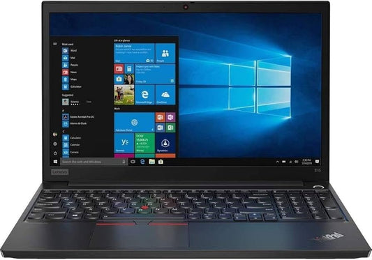 Lenovo ThinkPad E15 | 15.6" Large Screen | Intel Core i5-10th Gen | 8GB RAM | 256GB NVME | Windows 11 Pro