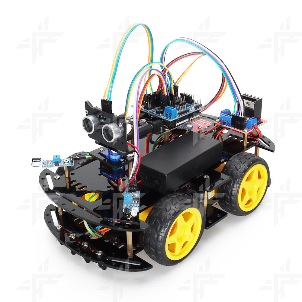 ZYC0043 DIY Smart Tracking & Obstacle Avoidance Robot Car Kit
