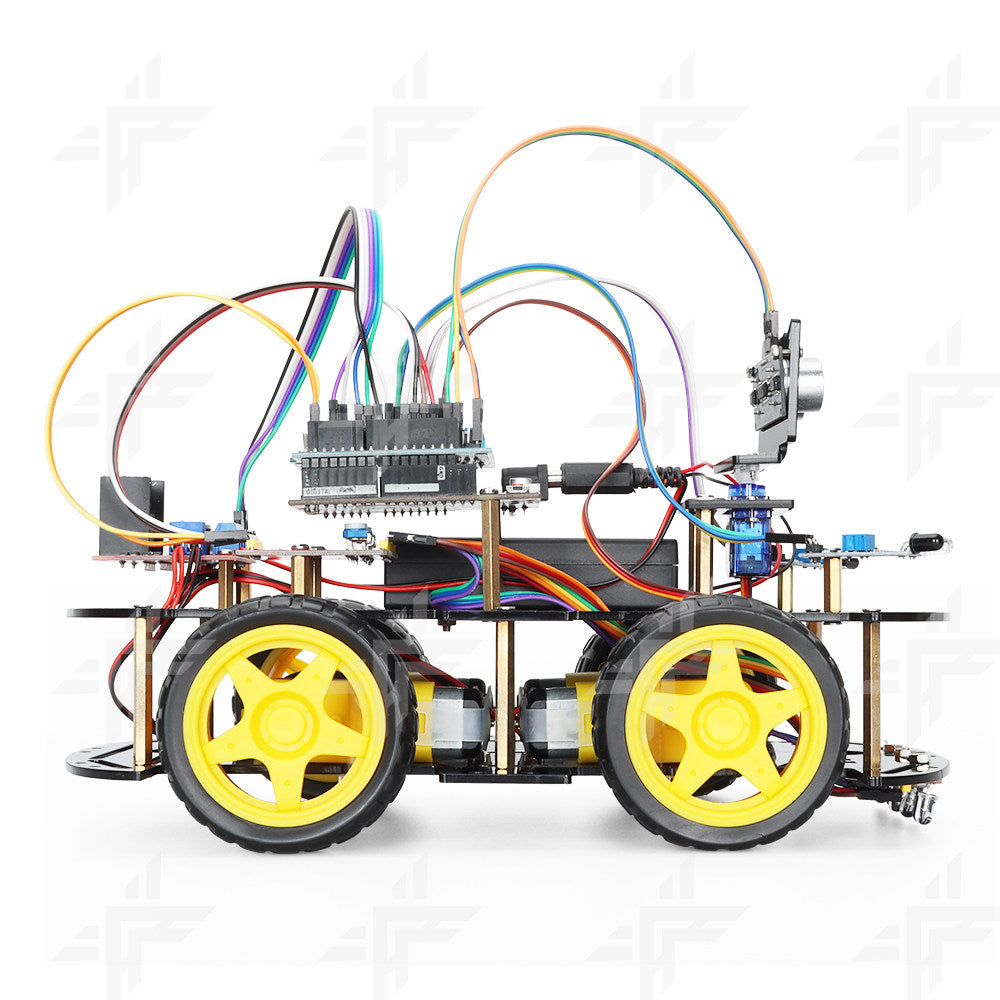 ZYC0043 DIY Smart Tracking & Obstacle Avoidance Robot Car Kit