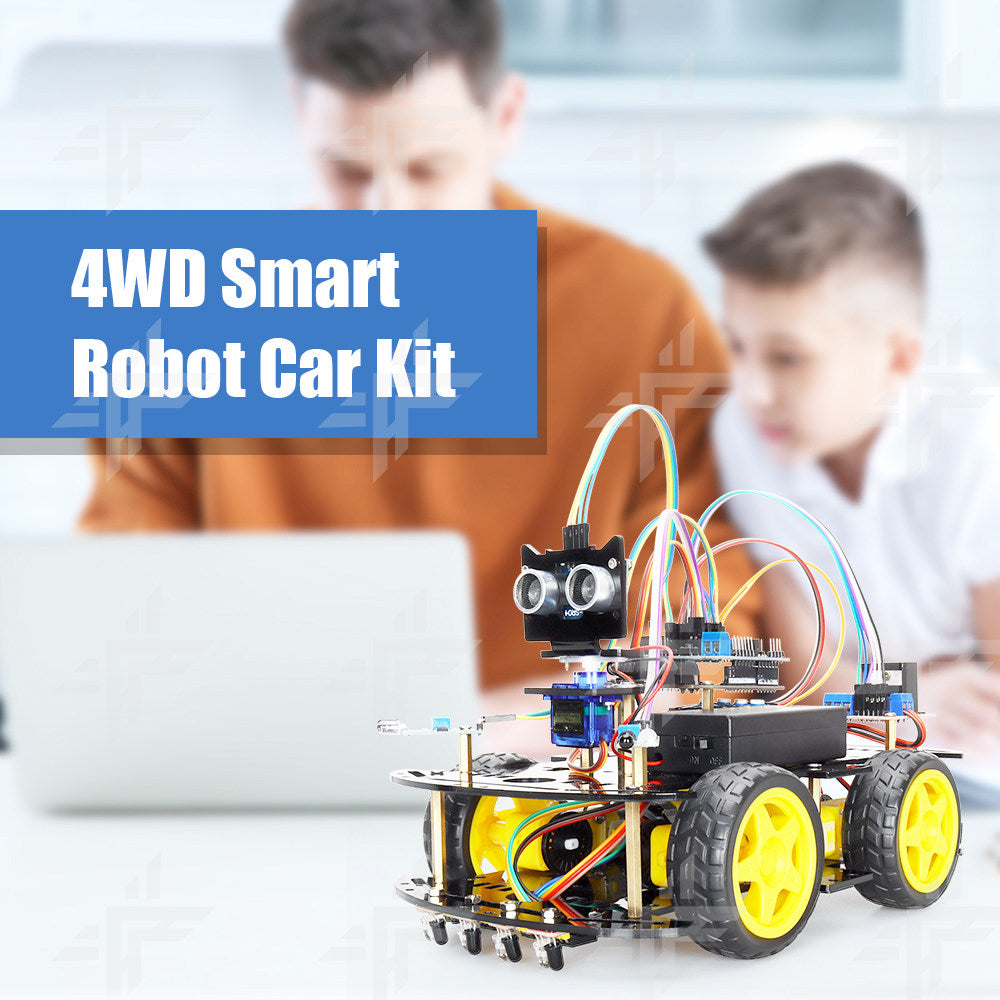 ZYC0043 DIY Smart Tracking & Obstacle Avoidance Robot Car Kit