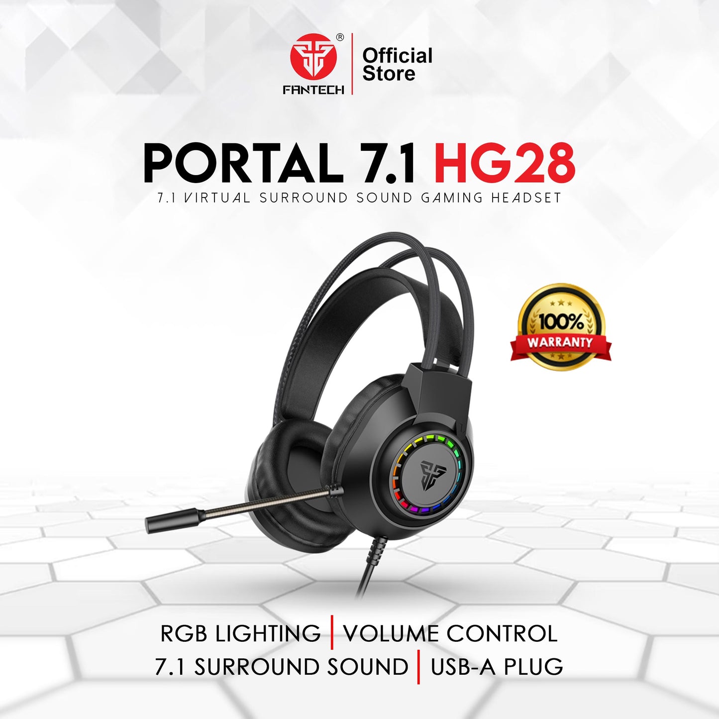 Fantech HG28 PORTAL 7.1 - Gaming Headset | HG28