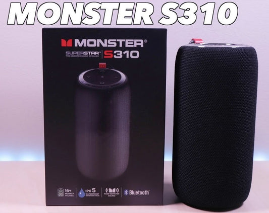 Monster S310 Superstar Portable Bluetooth Speaker